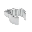 STAHLWILLE Crow Foot Spanner Head 1 in Chrome Finish with 3/8 in Insert 02490048