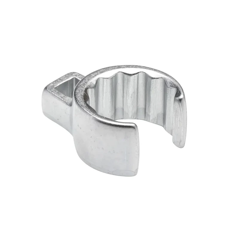 STAHLWILLE Crow Foot Spanner Head 1 in Chrome Finish with 3/8 in Insert 02490048
