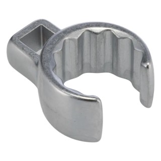 STAHLWILLE Crow Foot Spanner Head, 3/8 in Insert, 15/16 in Size, Alloy Steel, Chrome Finish 02490046