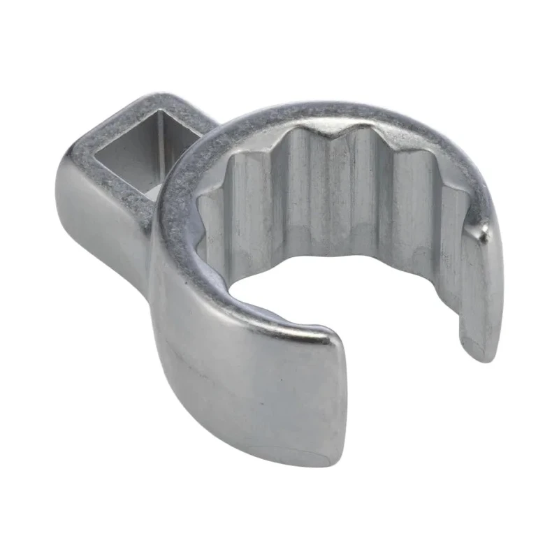STAHLWILLE Crow Foot Spanner Head, 3/8 in Insert, 15/16 in Size, Alloy Steel, Chrome Finish 02490046