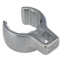 STAHLWILLE Crow Foot Spanner Head, 3/8 in Insert, 15/16 in Size, Alloy Steel, Chrome Finish 02490046