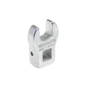 STAHLWILLE Crow Foot Spanner Head, 1/4 in Insert, 9 mm Size, Chrome Finish 01200009
