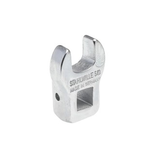 STAHLWILLE Crow Foot Spanner Head, 1/4 in Insert, 9 mm Size, Chrome Finish 01200009