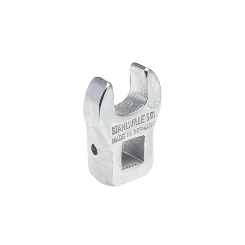 STAHLWILLE Crow Foot Spanner Head, 1/4 in Insert, 9 mm Size, Chrome Finish 01200009
