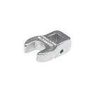 STAHLWILLE Crow Foot Spanner Head, 1/4 in Insert, 9 mm Size, Chrome Finish 01200009