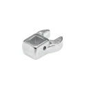 STAHLWILLE Crow Foot Spanner Head, 1/4 in Insert, 9 mm Size, Chrome Finish 01200009