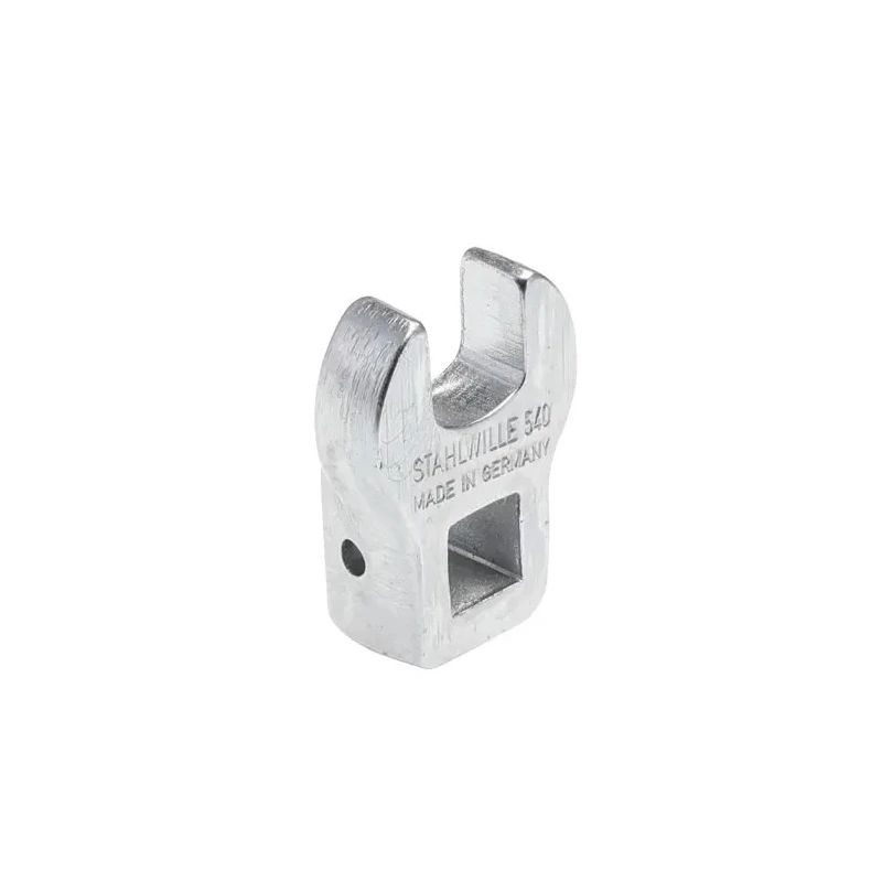 STAHLWILLE Crow Foot Spanner Head, 1/4 in Insert, 8 mm Size, Chrome Finish, Alloy Steel 01200008