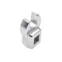 STAHLWILLE Crow Foot Spanner Head, 1/4 in Insert, 8 mm Size, Chrome Finish, Alloy Steel 01200008