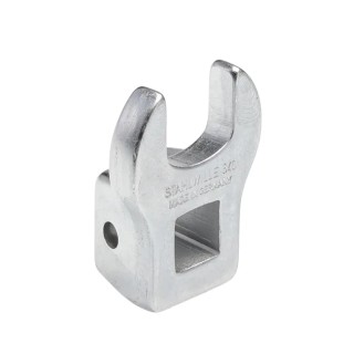 STAHLWILLE Crow Foot Spanner Head, 3/8 in Insert, 14 mm Chrome Finish 02200014