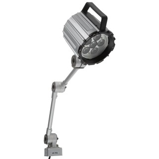 RS PRO LED Machine Light 12W 24V AC/DC Adjustable Arm IP65 430mm Reach 1.8m Cable 777-7971