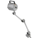 RS PRO LED Machine Light 12W 24V AC/DC Adjustable Arm IP65 430mm Reach 1.8m Cable 777-7971
