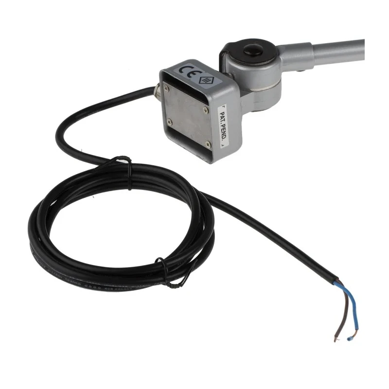 RS PRO LED Machine Light 12W 24V AC/DC Adjustable Arm IP65 430mm Reach 1.8m Cable 777-7971