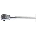 STAHLWILLE 3/4 in Drive Ratchet Handle with 165mm Overall Length, Steel Chrome Finish 96151117
