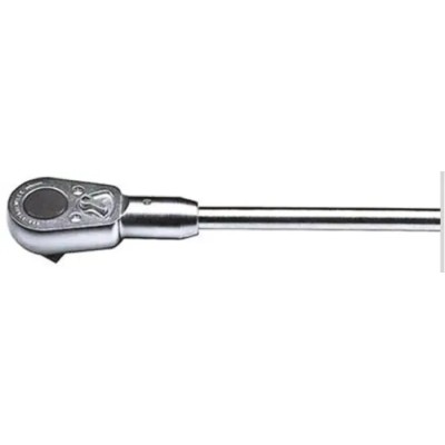STAHLWILLE 3/4 in Drive Ratchet Handle with 165mm Overall Length, Steel Chrome Finish 96151117