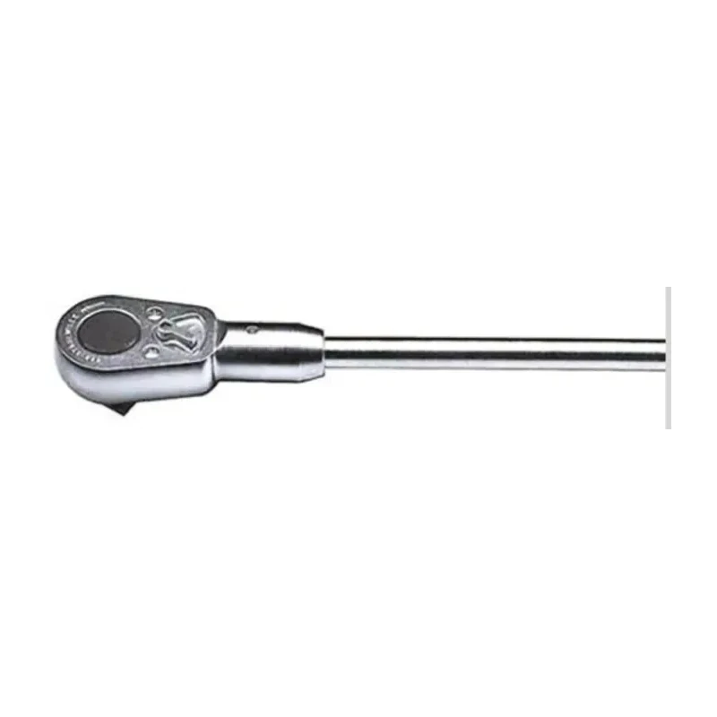 STAHLWILLE 3/4 in Drive Ratchet Handle with 165mm Overall Length, Steel Chrome Finish 96151117