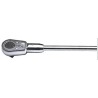 STAHLWILLE 3/4 in Drive Ratchet Handle with 165mm Overall Length, Steel Chrome Finish 96151117