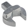 STAHLWILLE Open Ended Insert Spanner Head 9 x 12 mm Insert, 19 mm Size, Alloy Steel, Chrome Finish 58211019
