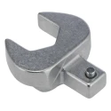 STAHLWILLE Open Ended Insert Spanner Head 9 x 12 mm Insert, 19 mm Size, Alloy Steel, Chrome Finish 58211019