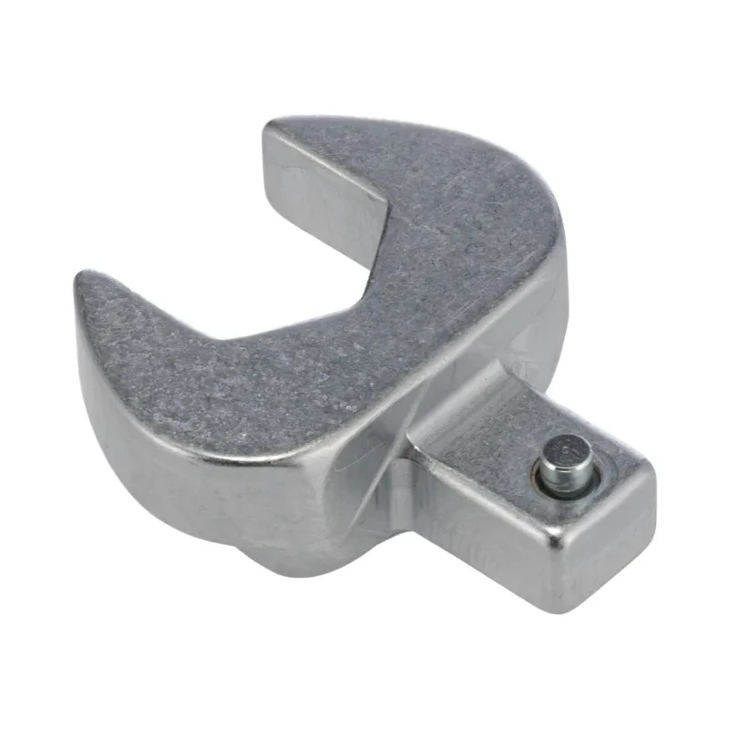STAHLWILLE Open Ended Insert Spanner Head 9 x 12 mm Insert, 19 mm Size, Alloy Steel, Chrome Finish 58211019