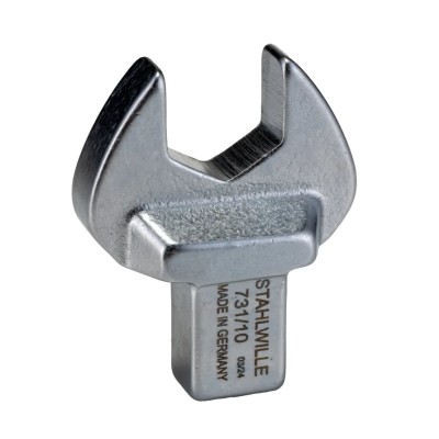 STAHLWILLE Open Ended Insert Spanner Head 9 x 12 mm Insert Size, 11/16 in Chrome Finish 58611038