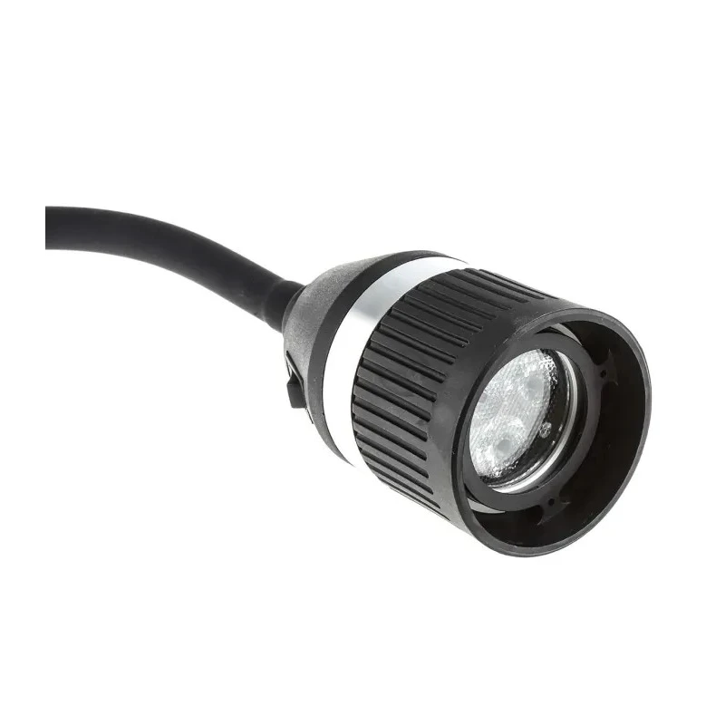 RS PRO LED Machine Light 3 W 100V AC 277V AC Flexible Neck IP20 520 mm Reach 1.8 m Cable 777-8003