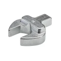 STAHLWILLE Open Ended Insert Spanner Head 9 x 12 mm Insert Size, 18 mm Chrome Finish 58211018