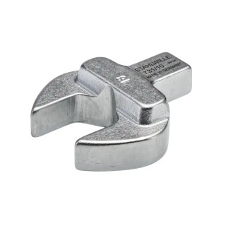 STAHLWILLE Open Ended Insert Spanner Head 9 x 12 mm Insert Size, 18 mm Chrome Finish 58211018