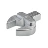 STAHLWILLE Open Ended Insert Spanner Head 9 x 12 mm Insert Size, 18 mm Chrome Finish 58211018