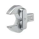 STAHLWILLE Open Ended Insert Spanner Head 9 x 12 mm Insert Size, 18 mm Chrome Finish 58211018