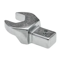 STAHLWILLE Open Ended Insert Spanner Head, 14 x 18 mm Insert Size, 19 mm Head, Chrome Finish Alloy Steel 58214019