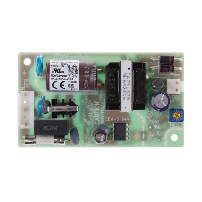 TDK-Lambda ZWS15B-12 Switching Power Supply 12V DC 15.6W 1.3A Chassis Mount Malaysia ZWS15B-12