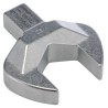STAHLWILLE Open Ended Insert Spanner Head, 14 x 18 mm Insert Size, 32 mm Chrome Finish 58214032