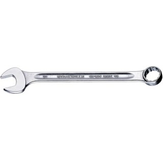 STAHLWILLE Combination Spanner 5.5 mm Chrome Alloy Steel Chrome Finish 15° Offset Angle 12 Points 40085500