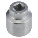 STAHLWILLE 1/2 in Drive 30 mm 6 Point Square Socket, Chrome Finish, 45mm Overall Length 03030030