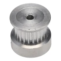 RS PRO Timing Belt Pulley Aluminium Flanged 6.4 mm Acceptable Belt Width 2 mm Pitch, 22 Tooth P22MXL025FB