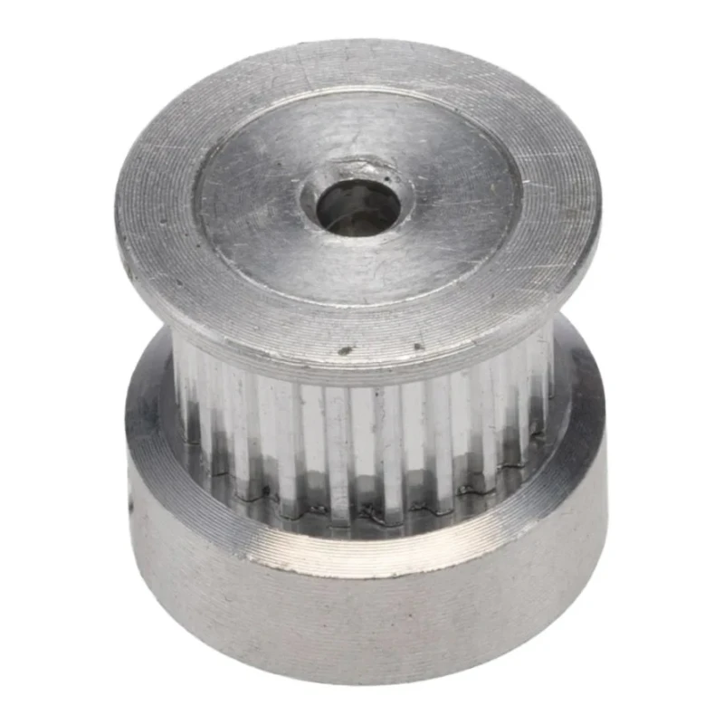 RS PRO Timing Belt Pulley Aluminium Flanged 6.4 mm Acceptable Belt Width 2 mm Pitch, 22 Tooth P22MXL025FB