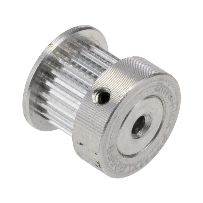 RS PRO Timing Belt Pulley Aluminium Flanged 6.4 mm Acceptable Belt Width 2 mm Pitch, 22 Tooth P22MXL025FB