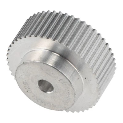 RS PRO Timing Belt Pulley Aluminium 6.4 mm Belt Width 2 mm Pitch 48 Tooth P48MXL025