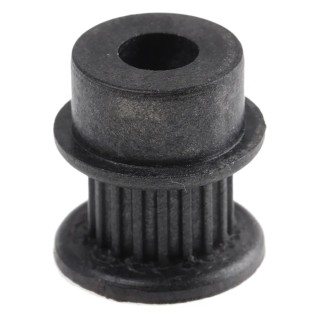 RS PRO Timing Belt Pulley Glass Filled Polycarbonate 2 mm Pitch 6 mm Bore Diameter 18 Teeth PP18MXL025M