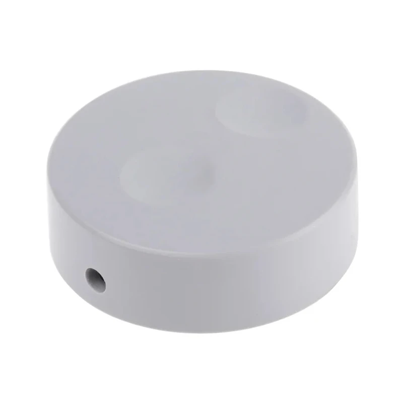 RS PRO Grey Polyvinyl Chloride Potentiometer Knob 38.6 mm Diameter 13.5 mm Height Screw Fix 777-7303
