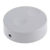 RS PRO Grey Polyvinyl Chloride Potentiometer Knob 38.6 mm Diameter 13.5 mm Height Screw Fix 777-7303
