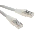 RS PRO Cat6a Shielded Low Smoke Zero Halogen Ethernet Cable RJ45 Male to RJ45 Male, 0.5 m, 30V Cat6a