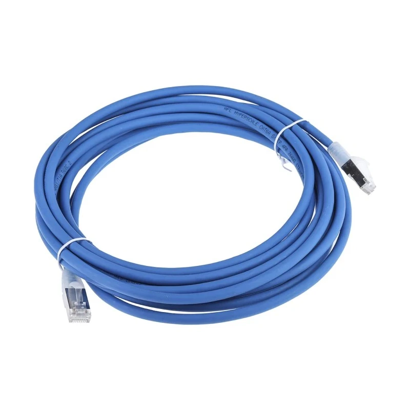 RS PRO Cat6a Shielded Low Smoke Zero Halogen Ethernet Cable RJ45 Male to RJ45 Male 5 m Cat6a