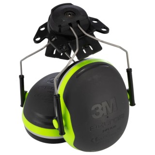 3M PELTOR X4P3 Ear Defender for Helmets, 32 dB SNR, Foldable, Yellow and Black, Helmet Attachment X4P3E EU