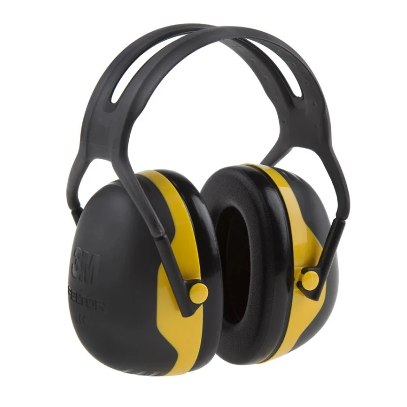 3M PELTOR X2A Ear Defender with Headband, 31 dB Noise Reduction, Yellow Black X2A-GA