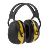 3M PELTOR X2A Ear Defender with Headband, 31 dB Noise Reduction, Yellow Black X2A-GA
