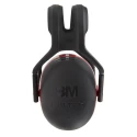 3M PELTOR X3A Ear Defender with Headband, 33 dB Noise Reduction, Red X3A-RD