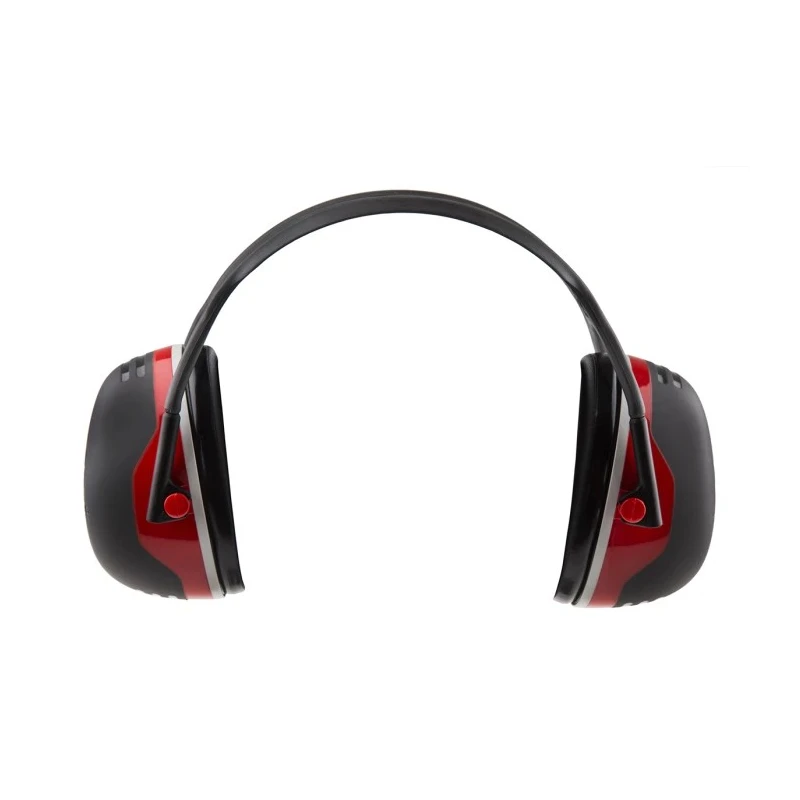 3M PELTOR X3A Ear Defender with Headband, 33 dB Noise Reduction, Red X3A-RD