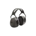 3M PELTOR Ear Defender with Headband, Black, 37 dB SNR Noise Reduction X5A-SV