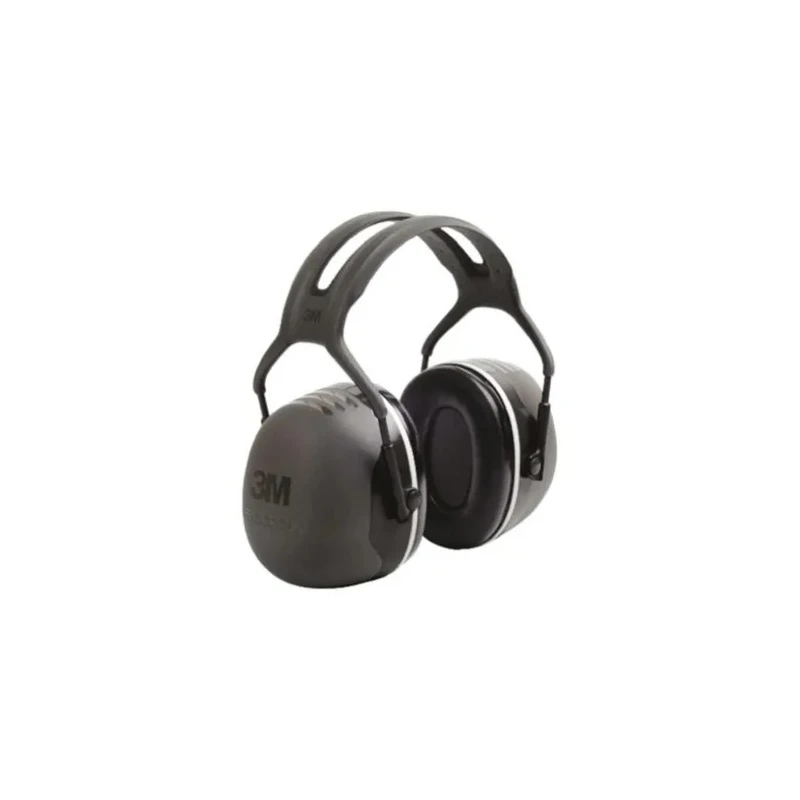 3M PELTOR Ear Defender with Headband, Black, 37 dB SNR Noise Reduction X5A-SV